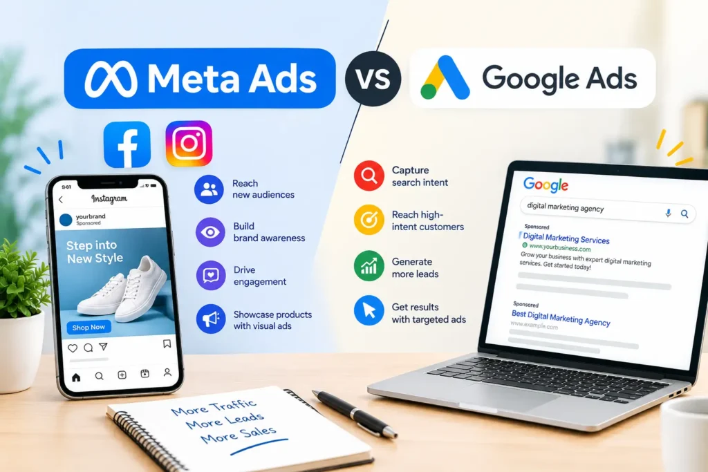 Meta Ads vs Google Ads