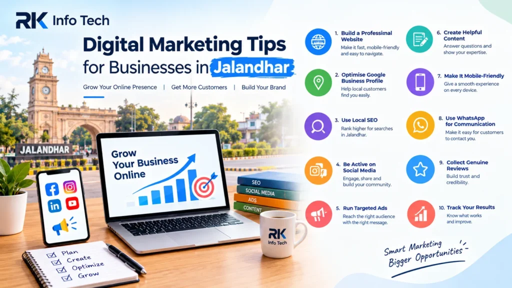 digital marketing tips for businesses in Jalandhar